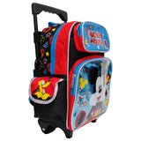 Disney Mickey Mouse Black & Shiny Blue Small 12" Rolling Backpack
