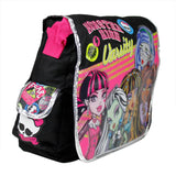Monster High Messenger Bag - Varsity Large Girls Shoulder Sash Draculaura Franki