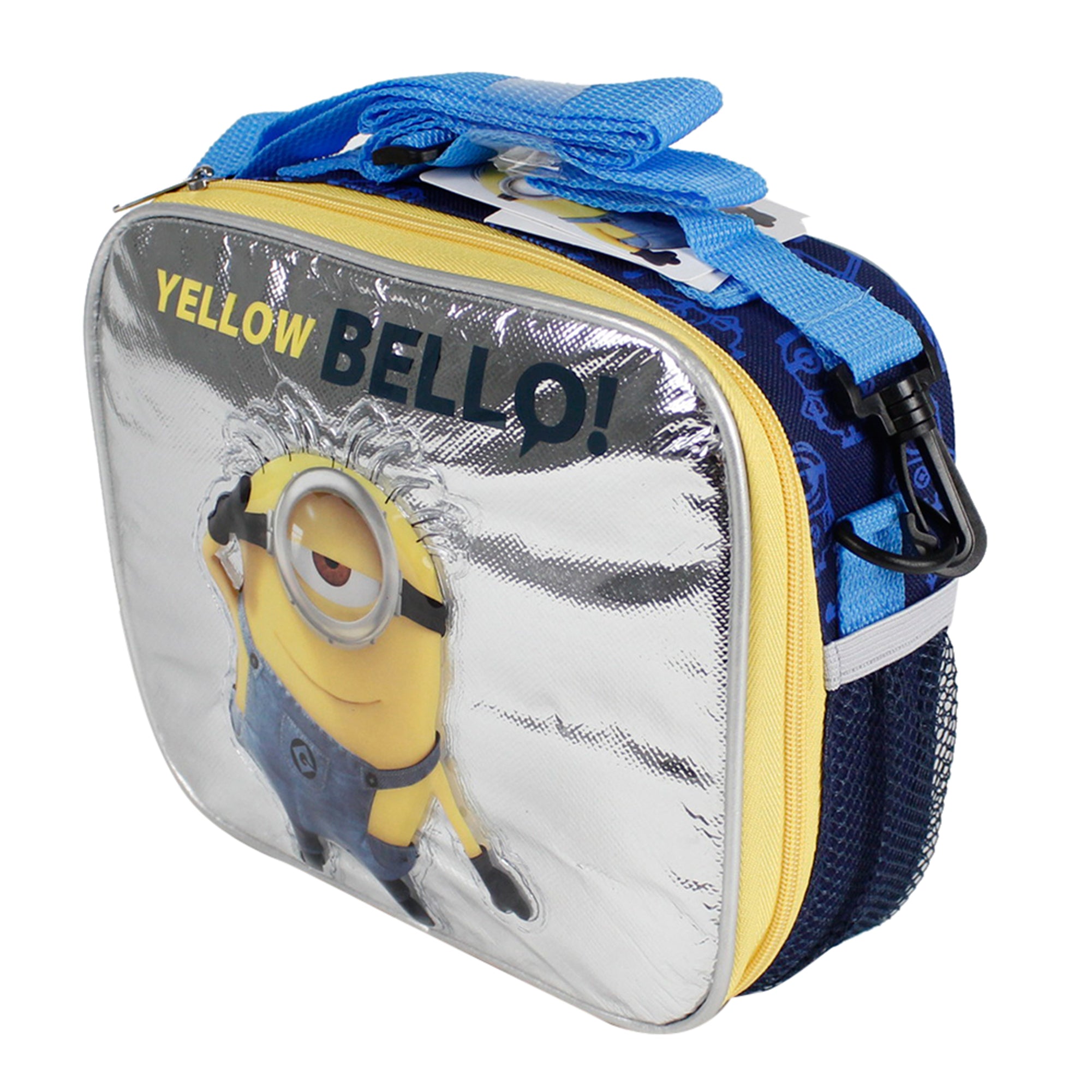 Licensed Despicable Me Minions Insulated Kids Lunch box Bag Food container  Pail