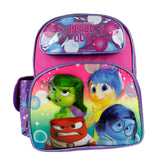 Disney Pixar Inside Out Joy Sadness Anger Disgust Girls 12" School Backpack Bag