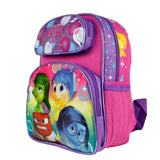 Disney Pixar Inside Out Joy Sadness Anger Disgust Girls 12" School Backpack Bag