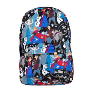 Disney Frozen Anna and Elsa with Olaf Girls 18" Large School Backpack Bag