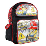 Universal Pictures, Despicable Me, 16" Backpack, Children Backpack, Character, Book Bag, School, Book, Diaper Bag, Kid, Child, Gift, Back to School, Large, Uni-Sex, Gray