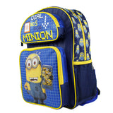 Despicable Me Minion Dial Boys 16" Large Children School Backpack Bag