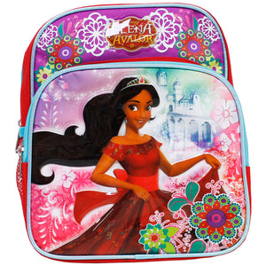 Disney Elena of Avalor 10in backpack light blue trim and zipper with 1 character on front