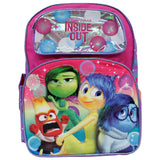 Disney, Inside Out, 16" Backpack, Children Backpack, Character, Book Bag, School, Book, Diaper Bag, Kid, Child, Gift, Back to School, Large, Girls, Pink
