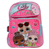 MGA Entertaianment, LOL Surprise, 16" Backpack, Children Backpack, Character, Book Bag, School, Book, Diaper Bag, Kid, Child, Gift, Back to School, Large, Girls, Pink