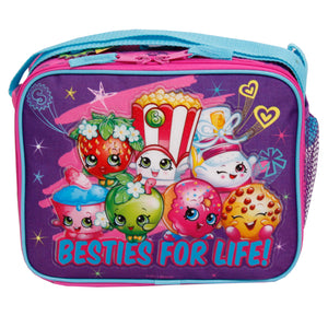 Shopkins "Besties For Life!" Pink & Purple Insulated Lunch Box