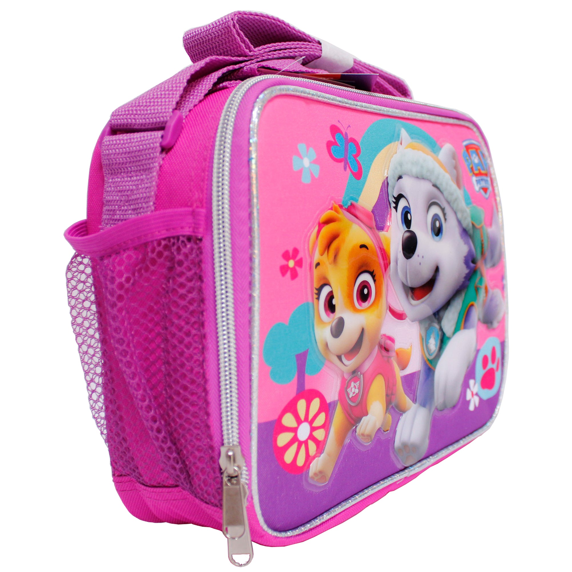 Group Ruz Nickelodeon Girl Paw Patrol 16'' Backpack With Detachable  Matching Lunch Box (Pink/Purple), (A24197)