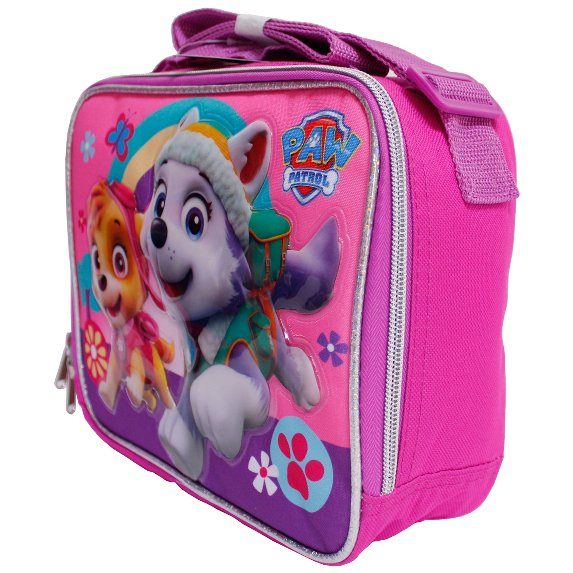 New Nickelodeon Girls' Paw Patrol Pup Power Pink Lunch Bag, Girl's, Size: One Size