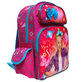 Nickelodeon, Jojo Siwa, 16" Backpack, Children Backpack, Character, Book Bag, School, Book, Diaper Bag, Kid, Child, Gift, Back to School, Large, Girls, Pink