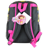 14" Med Dora the Explorer Backpack - Boots Piano Music Girls School Book Bag