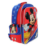Disney, Mickey and Friends, 16" Backpack, Children Backpack, Character, Book Bag, School, Book, Diaper Bag, Kid, Child, Gift, Back to School, Large, Uni-Sex, Red